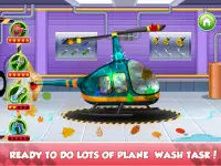 aviões lavar jogos de crianças Screen Shot 4