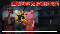 Siren Head VS Piggy Granny : Horror Game 3D Screen Shot 3