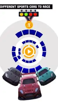 Real Rolly Car Vortex 2d 2020: Endloses Autospiel Screen Shot 1