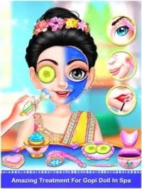 indian Gopi Doll Fashion Salon Screen Shot 1