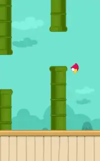 Flap The Bird Screen Shot 2