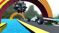 Impossible formula 1 car racing stunts 2019 ocean Screen Shot 7
