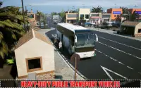 Tourist Bus Off Road Drive Sim Screen Shot 2