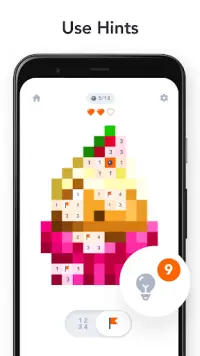 Minegram - Pixel Minesweeper Screen Shot 3