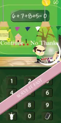 Math Teacher 2D (Math Game ) Screen Shot 1