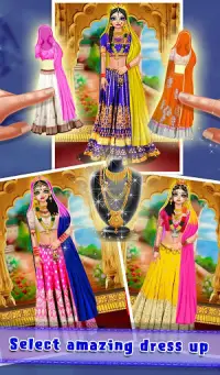 Indian Gopi Fashion Doll Makeover Spa Salon Screen Shot 0