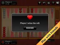 Valentine's Day Backgammon Screen Shot 7