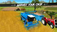 Drive Heavy Tractor Farming Simulator 3D Harvester Screen Shot 4