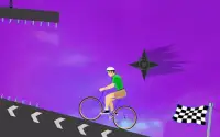 Happy Man on Crazy Bicycle Screen Shot 0