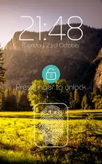 Fingerprint LockScreen Prank Screen Shot 3