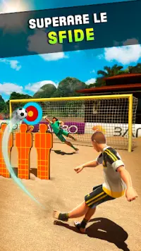 Spara Goal - Beach Calcio Screen Shot 2