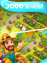 Funny Farm match 3 Puzzle game Screen Shot 6