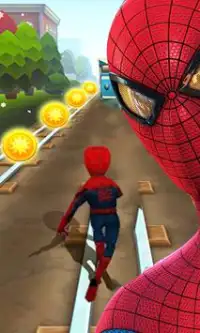 Subway Spider Boy Adventure Screen Shot 0