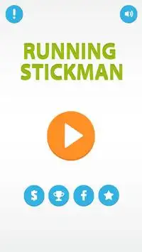 Running Stickman Screen Shot 0