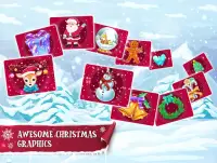 Christmas Card Games - Match Pair Memory Training Screen Shot 1
