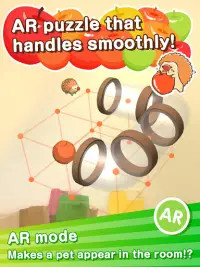 Harapeco -Help cute pets in AR puzzles- Screen Shot 5