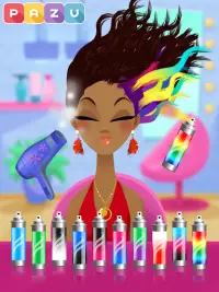 Salon de coiffure pour filles - jeux pour enfants Screen Shot 8