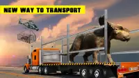 Dino Transporter: Impossible Truck Driver 2020 Screen Shot 1