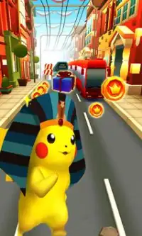 Subway Pikachu City Jumping Screen Shot 1
