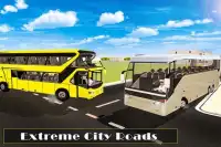 관광 버스 시뮬레이터 2019 : 해변 버스 게임 Screen Shot 3