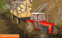 Troli Traktor Pertanian: Kargo offroad 2020 Screen Shot 2