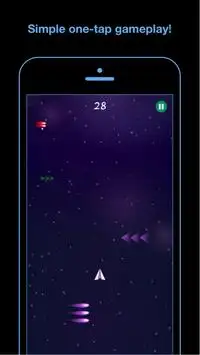 Paper Plane in Space | Endless Tapper Jumping 🌌 Screen Shot 1