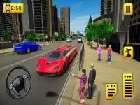 Limousine Taxi 2020: Simulador de condução de car Screen Shot 2