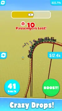 Hyper Roller Coaster Screen Shot 1