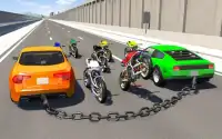 Chained Cars Impossible Tracks Stunt Screen Shot 1