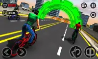 Rooftop Bicycle Stunt Rider 3D Screen Shot 4