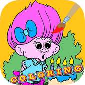 Coloring game troll creator