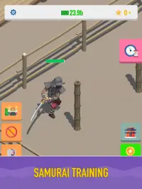 Idle Samurai 3d: gioco ninja Screen Shot 11