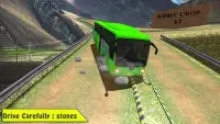 course de bus jeux de colline Screen Shot 3