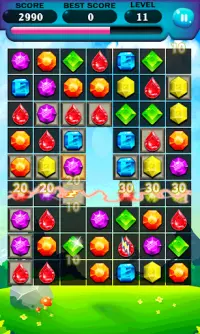 Jewels Realm - Jewel Match Puzzle Screen Shot 2