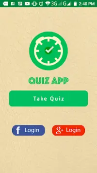 Quiz Game Screen Shot 0