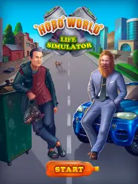 Hobo World - life simulator Screen Shot 5