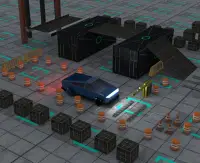 Cybertruck Parking Game: Neon Electric Truck Drive Screen Shot 0
