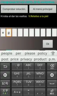 Scholar cool crosswords Screen Shot 5