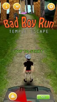 Bad Boy Run: Temple Fuga Screen Shot 0
