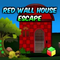 Red Wall дом Escape Game Screen Shot 0