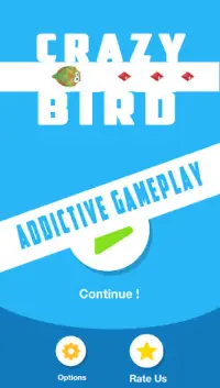 Crazy Bird - Tap Tap Dash Screen Shot 1