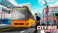 Bus City Driver Game Screen Shot 2