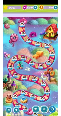 Candy Blast World: Cookie & Candy Smasher Screen Shot 1