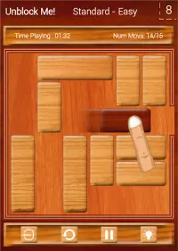 Unblock Red Wood - slide puzzle Screen Shot 8