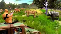 Gorilla-Tiger pangangaso: pamamaril sa loin Game Screen Shot 3