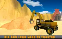 Sand Excavator Tractor  Sim Screen Shot 8