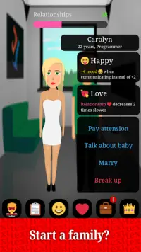 LuckyLife - Life simulator Screen Shot 3