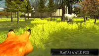 Wild Fox Simulator Games 3D Screen Shot 2