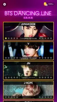 BTS Dancing Line: KPOP Music Dance Line Tiles Game Screen Shot 0