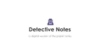 Detective Notes (Clue/Cluedo) Screen Shot 0